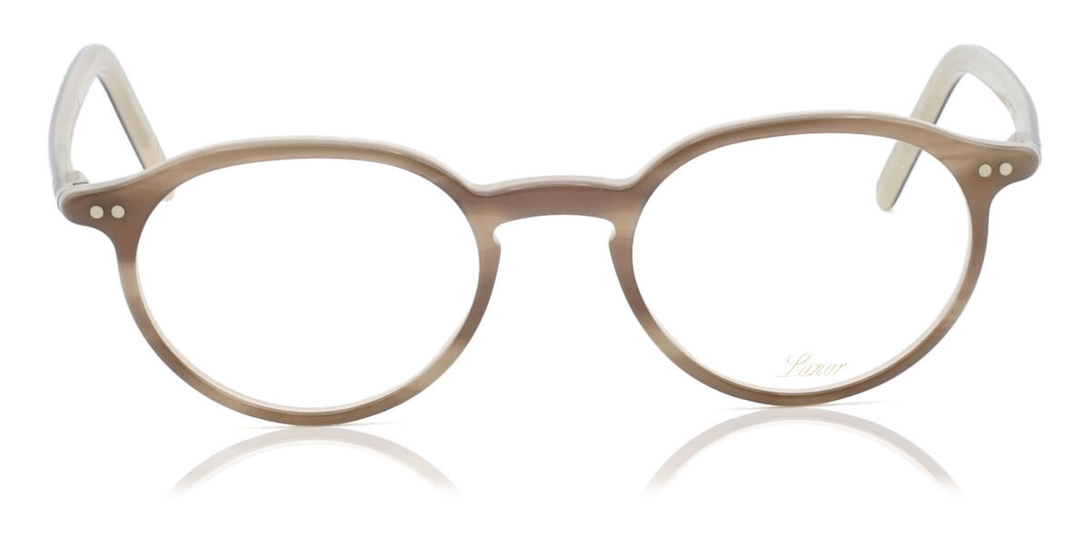 Lunor A5 215 37 Eyeglasses in Light Brown Horn | SmartBuyGlasses USA