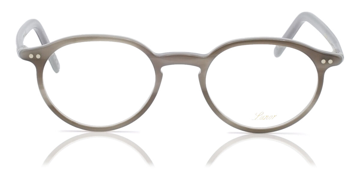 Lunor A5 215 36 Eyeglasses in Grey Brown Horn | SmartBuyGlasses USA