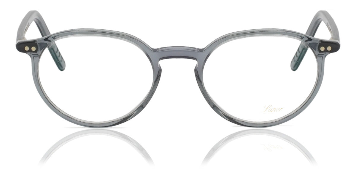 Lunor A5 226 41 Eyeglasses in Transparent Dark Grey | SmartBuyGlasses USA