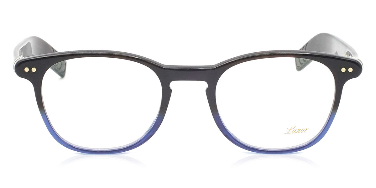 Lunor A6 246 33 Eyeglasses In Dark Havana Blue Smartbuyglasses Usa