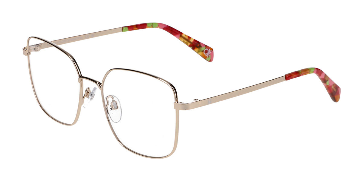 United Colors of Benetton 3083 Women’s Glasses, Gold, Size 53