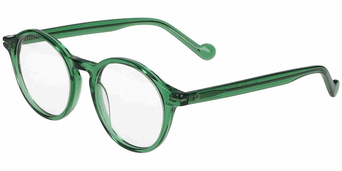 United Colors Of Benetton 1151 562 Men's Eyeglasses Green Size 48 (Frame Only) - Blue Light Block Available