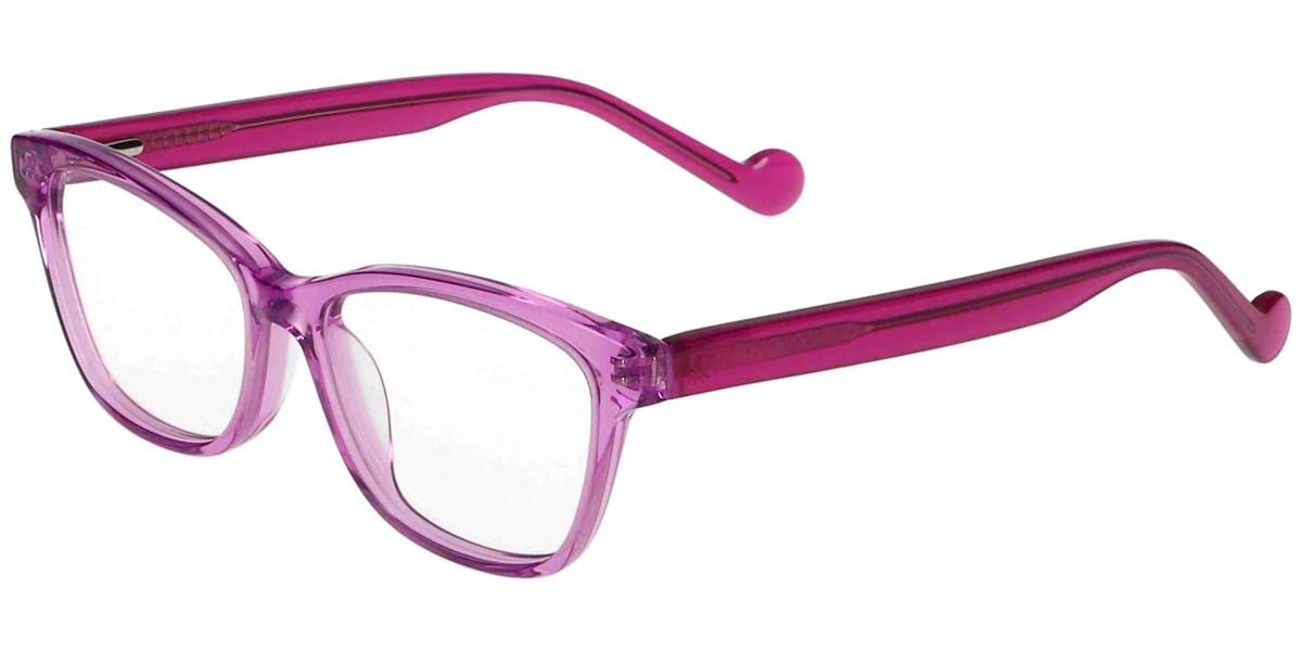 United Colors of 2027 703 Glasses Transparent Violet