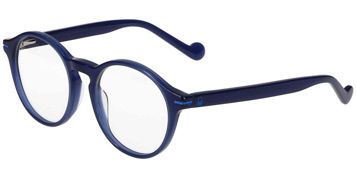 United Colors Of Benetton 2038 634 Men's Eyeglasses Blue Size 46 - Blue Light Block Available