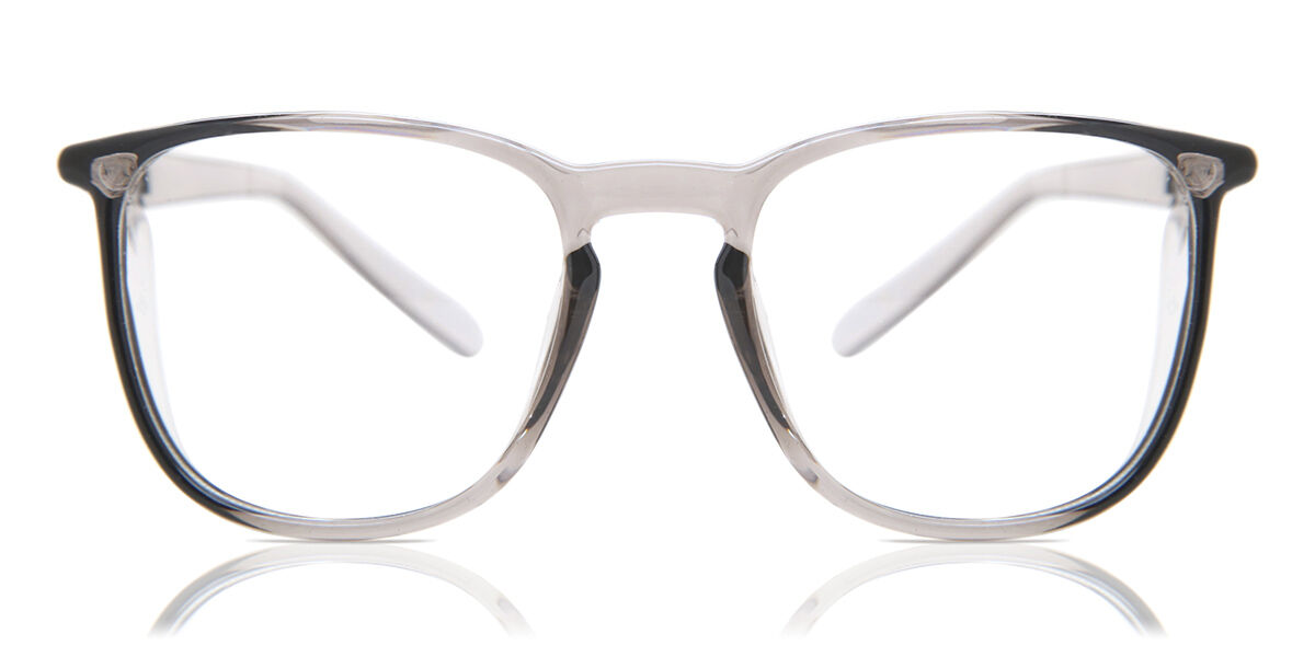 Stoggles Square Light Responsive 03 Charcoal Glasses Transparent Grey ...