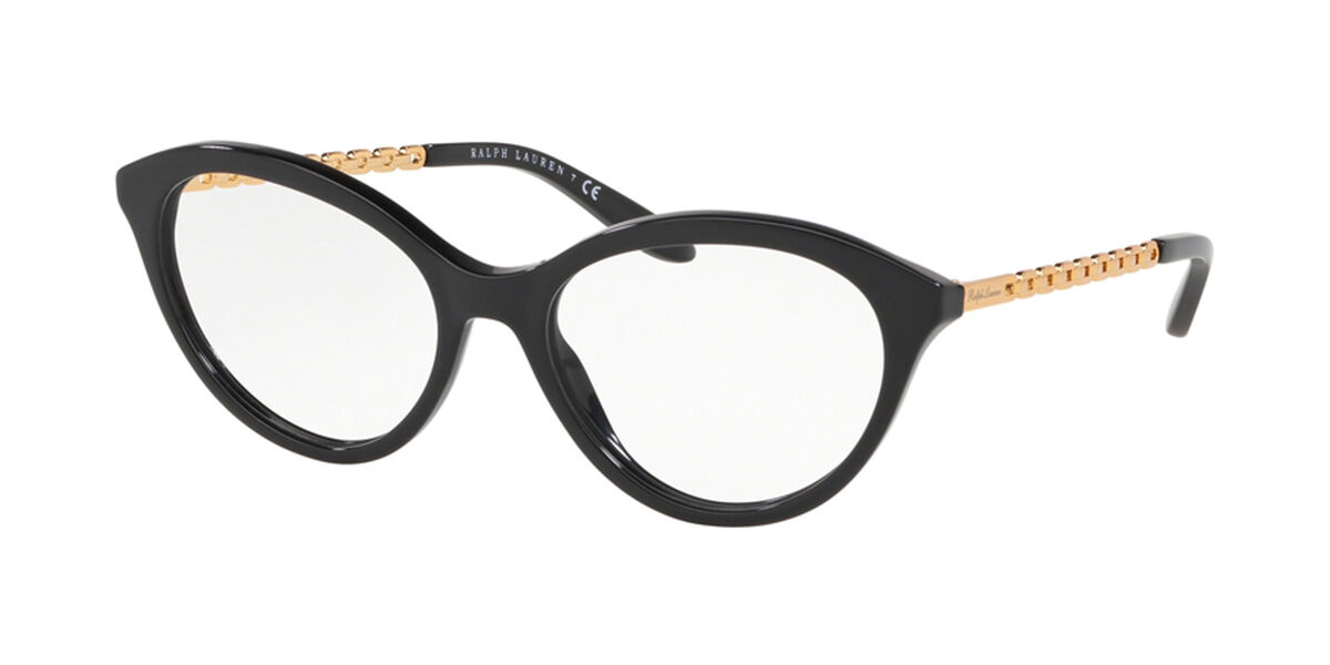 Photos - Glasses & Contact Lenses Ralph Lauren RL6184 5001 Women's Eyeglasses Black Size 54 (Fr 