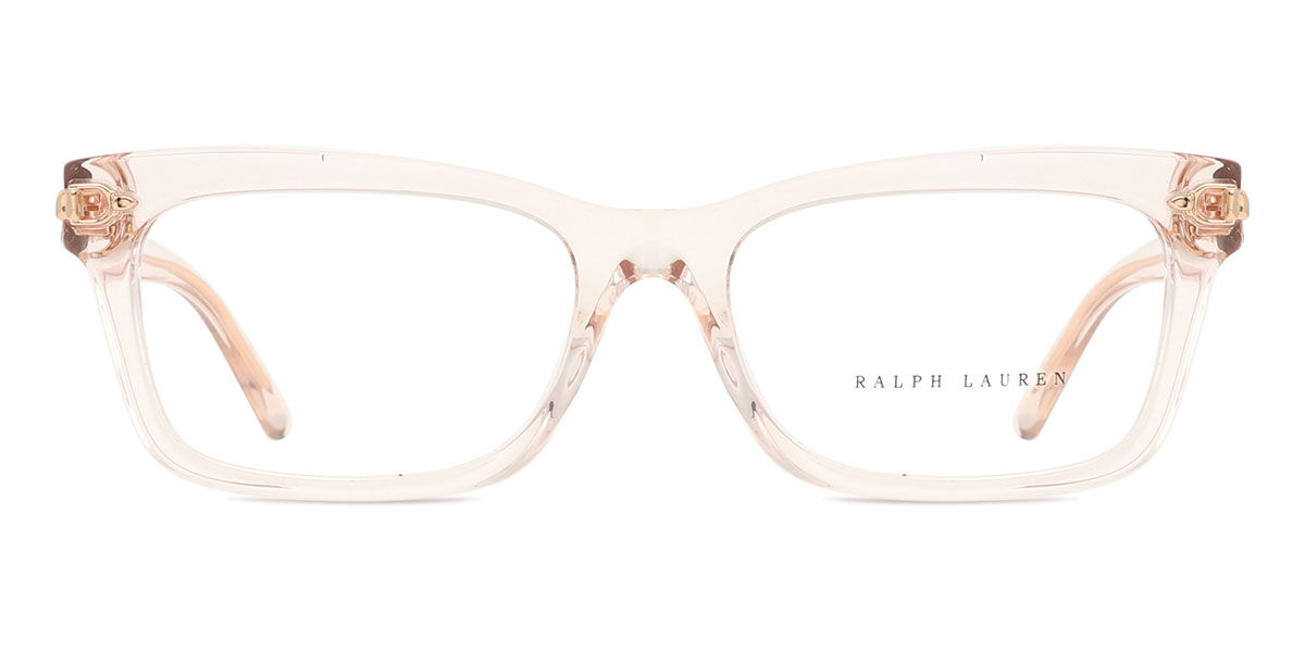 Ralph Lauren Kvinders Rl6255u 6305 53 Briller Kvinder Lyserød Transparent Peachy Pink 53Mm