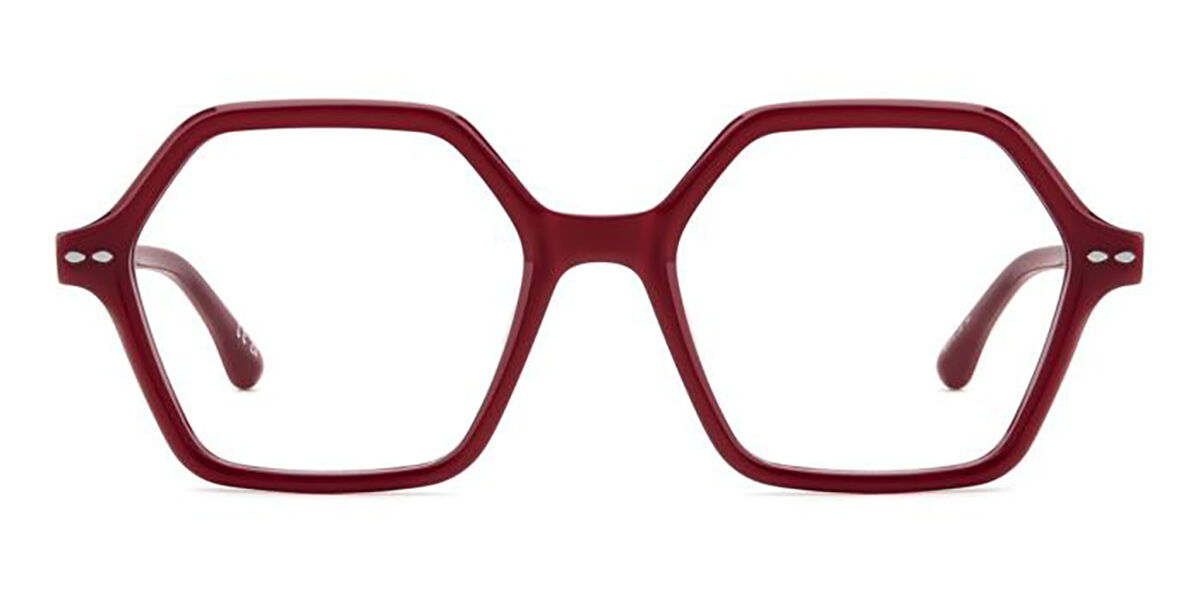 Isabel Marant IM 0115 LHF Women's Eyeglasses Burgundy Size 52 (Frame Only) - Blue Light Block Available