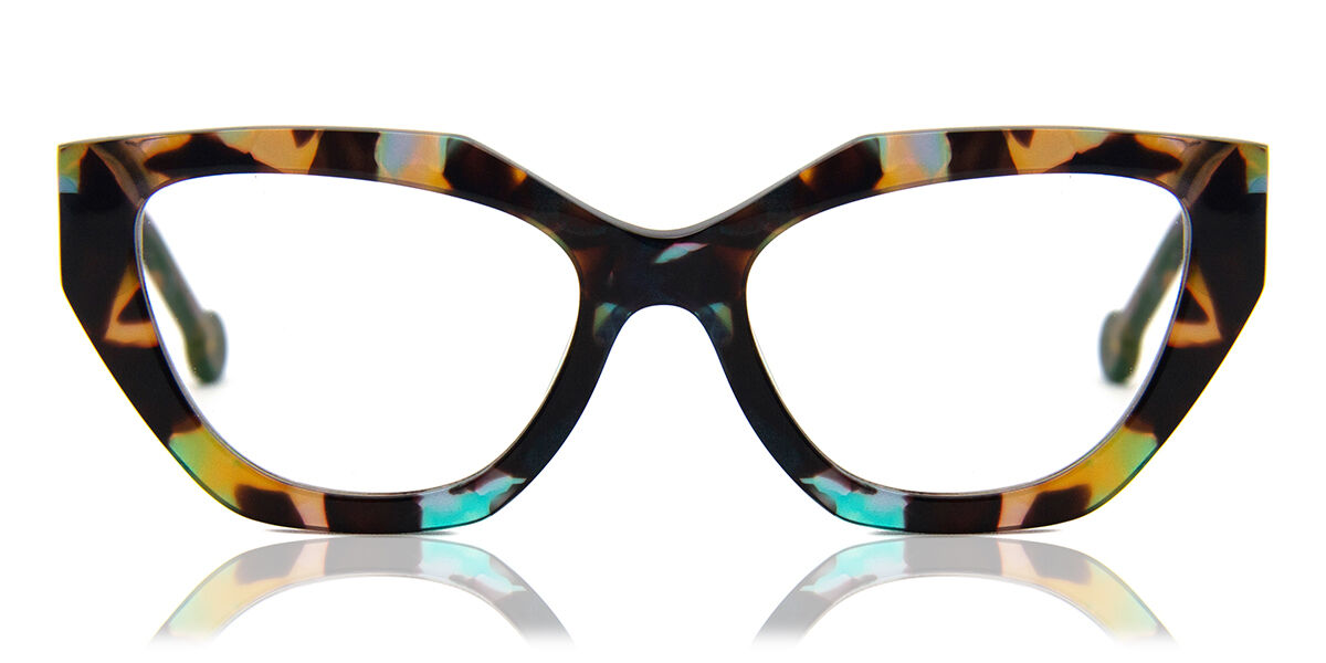 LA Eyeworks Gibson 168 Women's Eyeglasses Tortoiseshell Size 52 (Frame Only) - Blue Light Block Available