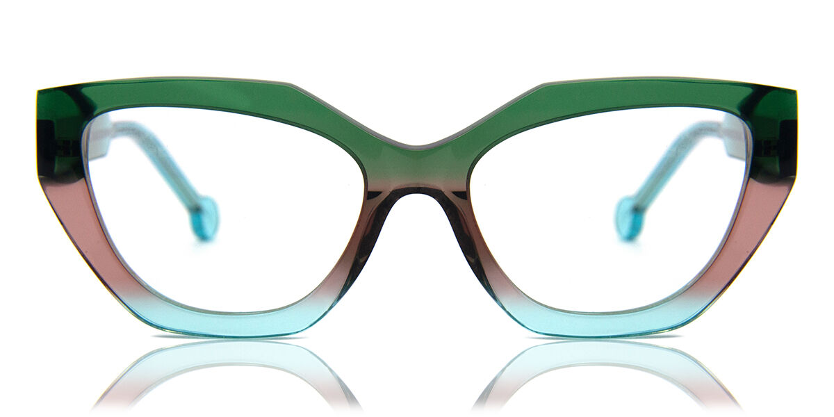 Image of LA Eyeworks Gibson 210 Óculos de Grau Verdes Feminino PRT
