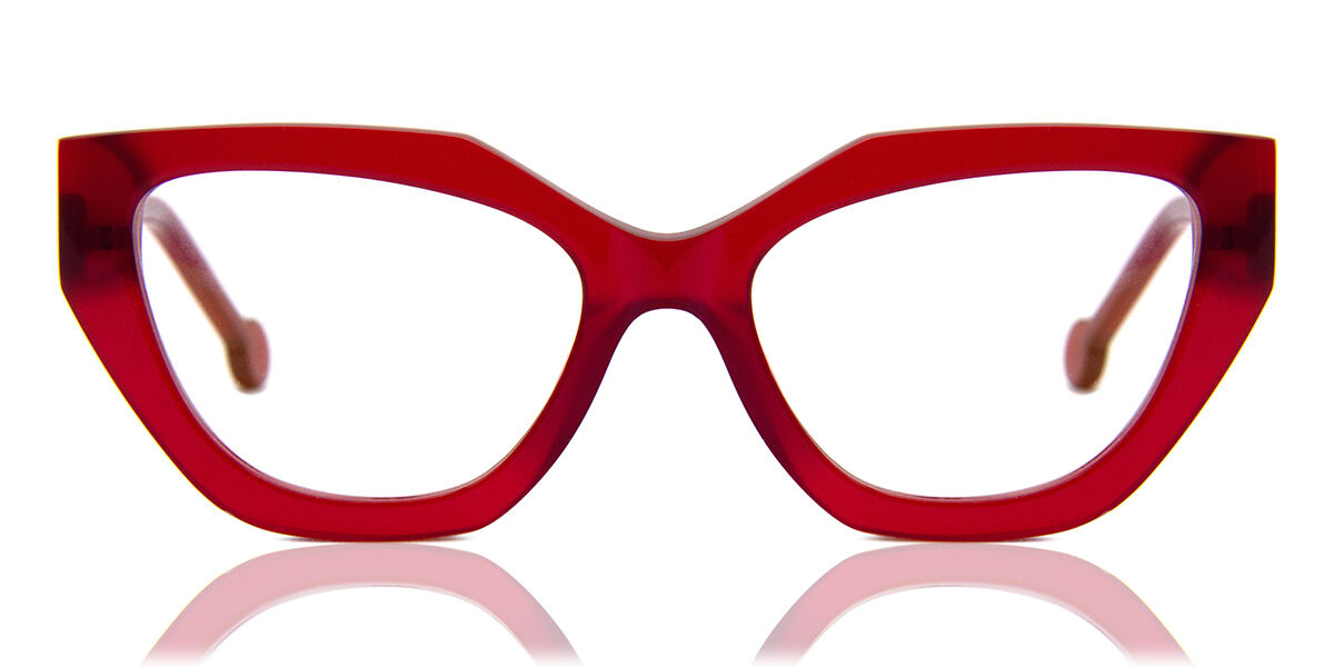 LA Eyeworks Gibson 260 Women's Eyeglasses Pink Size 52 (Frame Only) - Blue Light Block Available