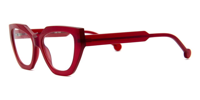 LA Eyeworks Gibson 260 Glossy Fuchsia Eyeglasses  display picture 3