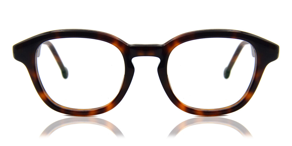 LA Eyeworks Gilroy 1026 Men's Eyeglasses Tortoiseshell Size 48 (Frame Only) - Blue Light Block Available