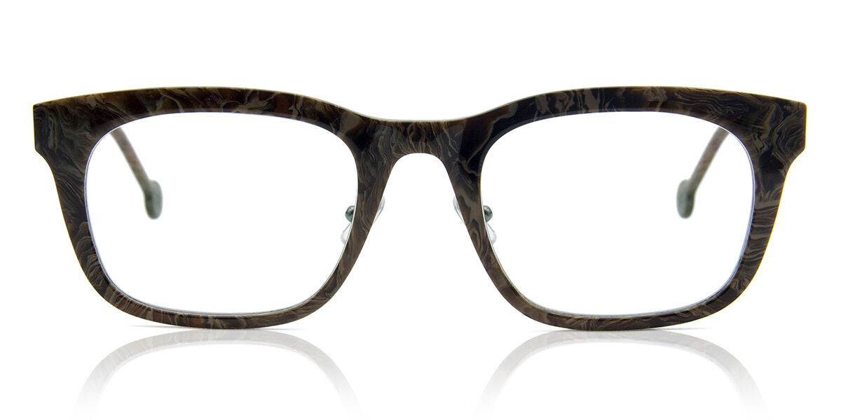 LA Eyeworks Mahoney 927 Men's Eyeglasses Grey Size 54 (Frame Only) - Blue Light Block Available