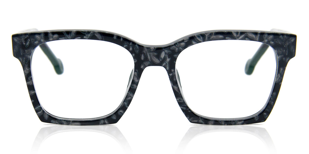 LA Eyeworks Marcel 635 Men's Eyeglasses Grey Size 48 (Frame Only) - Blue Light Block Available