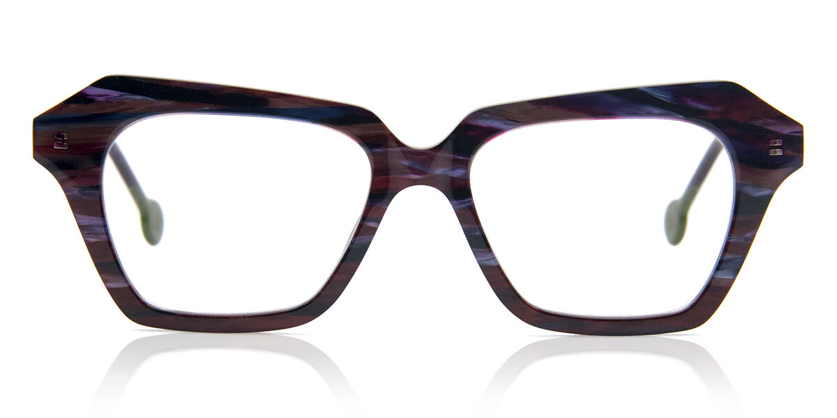 Image of LA Eyeworks Pirate 978 50 Lunettes De Vue Homme Purple FR