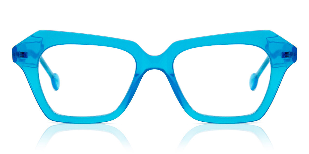 LA Eyeworks Pirate 979 Men's Eyeglasses Blue Size 50 (Frame Only) - Blue Light Block Available