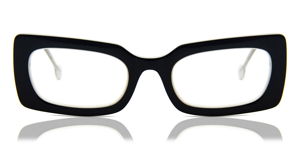 LA Eyeworks Tallulah 932 Women's Eyeglasses Black Size 52 (Frame Only) - Blue Light Block Available