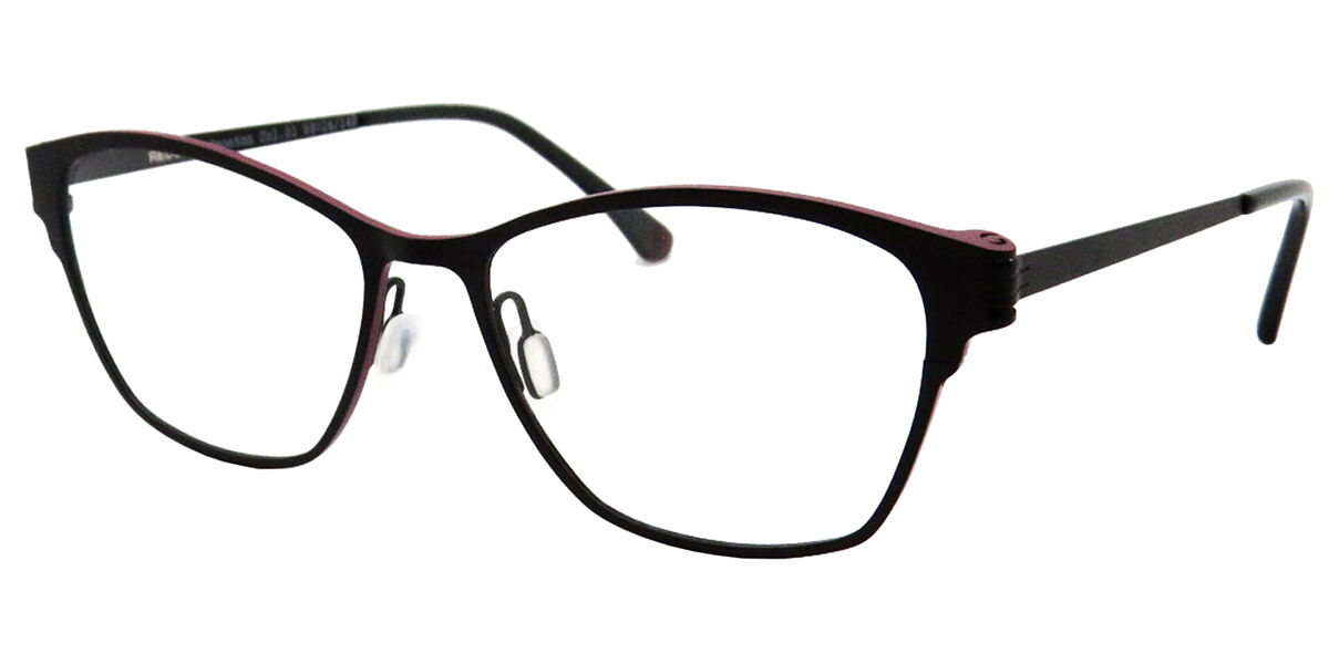 Redele EDMONTON C1 Eyeglasses in Black Red SmartBuyGlasses USA