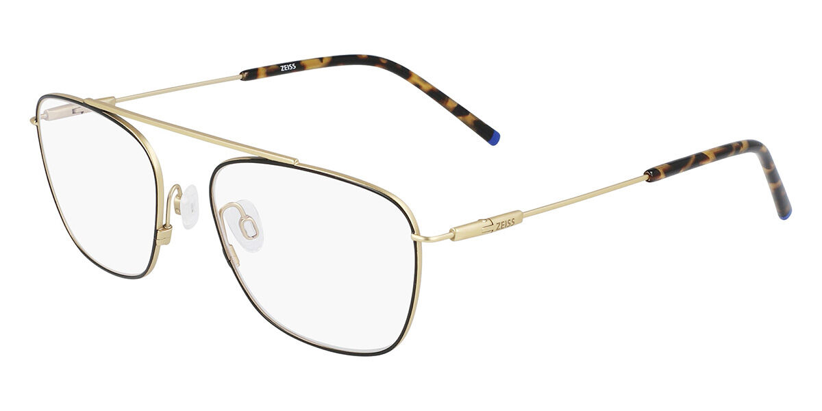 Zeiss ZS22100 007 Glasses Matte Black Gold VisionDirect Australia
