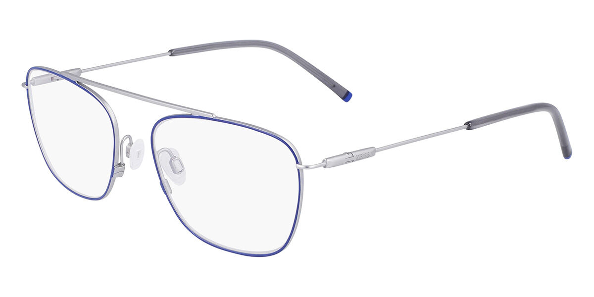 Zeiss ZS22100 401 Eyeglasses in Matte Indigo Blue SmartBuyGlasses USA