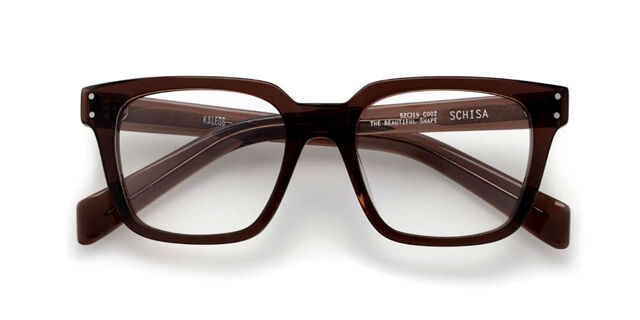 Lunettes Schisa Transparent Monochrome Dark Brown
