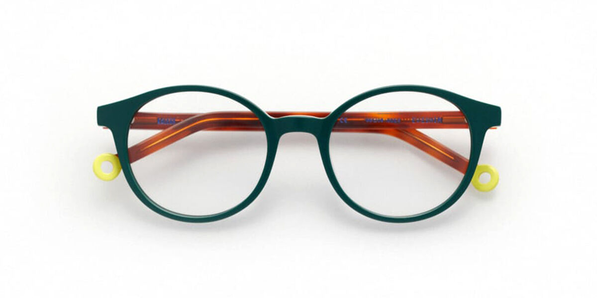 Kaleos Eveshim Kids C4 Kids' Glasses Green Size - Free Lenses - HSA/FSA Insurance - Blue Light Block Available