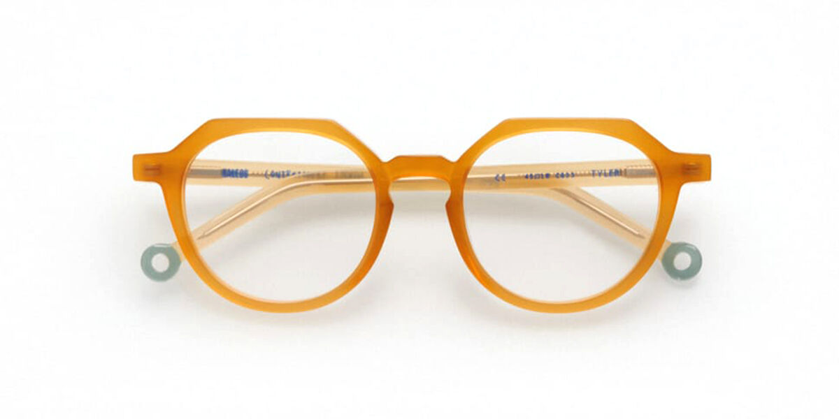 Kaleos Tyler Kids C3 Kids' Glasses Orange Size - Free Lenses - HSA/FSA Insurance - Blue Light Block Available