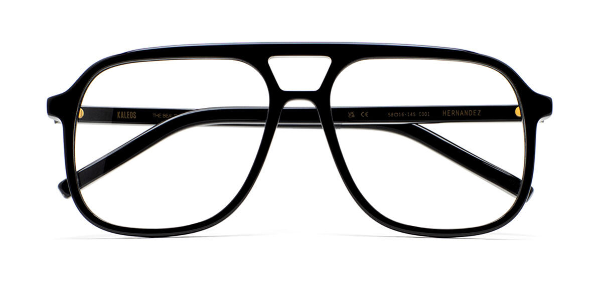 Buy Kaleos Black Prescription Glasses Online