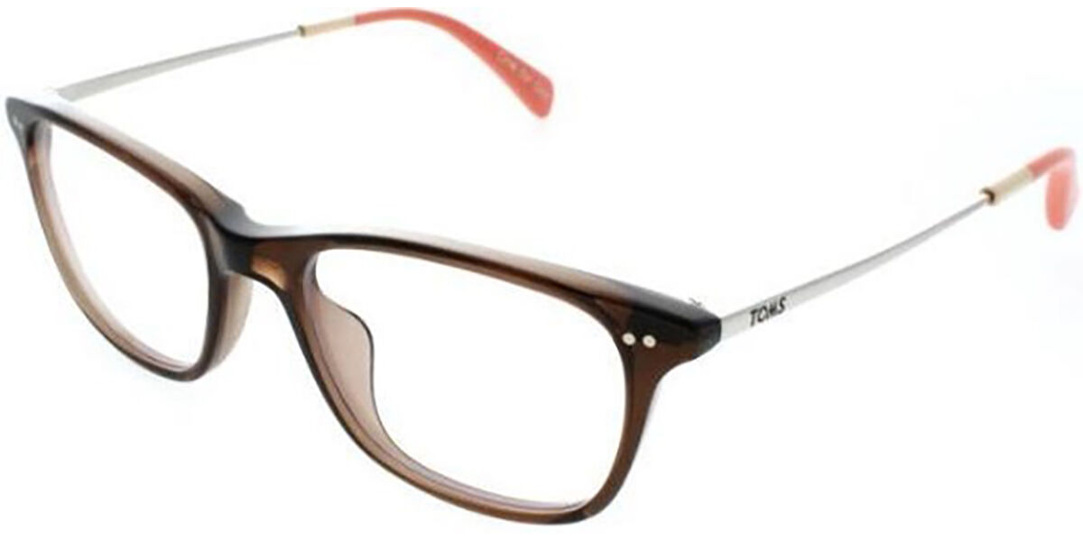 TOMS Eyewear Jenkins 10002193 Eyeglasses in Transparent Matte Brown