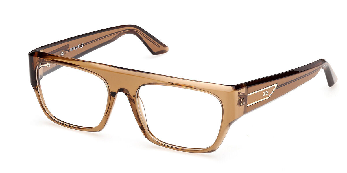 GCDS GD5045 Men's Glasses, Brown, Size 53