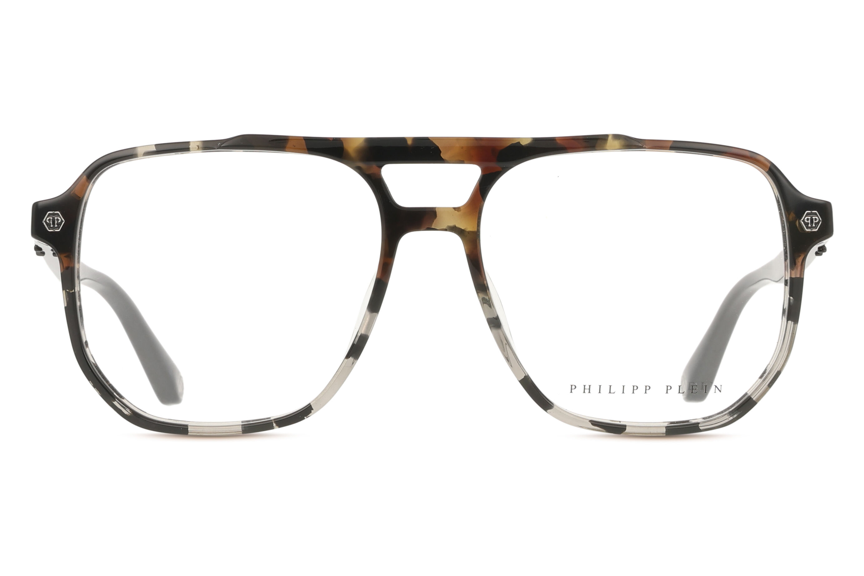 Philipp Plein VPP084V 03KA 56 Sk&ouml;ldpaddem&ouml;nstradeshell Glas&ouml;gon (Endast B&aring;ge) Kvinna
