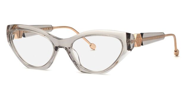 Philipp Plein VPP069S 03GU Transparent Grey Eyeglasses  display picture 2