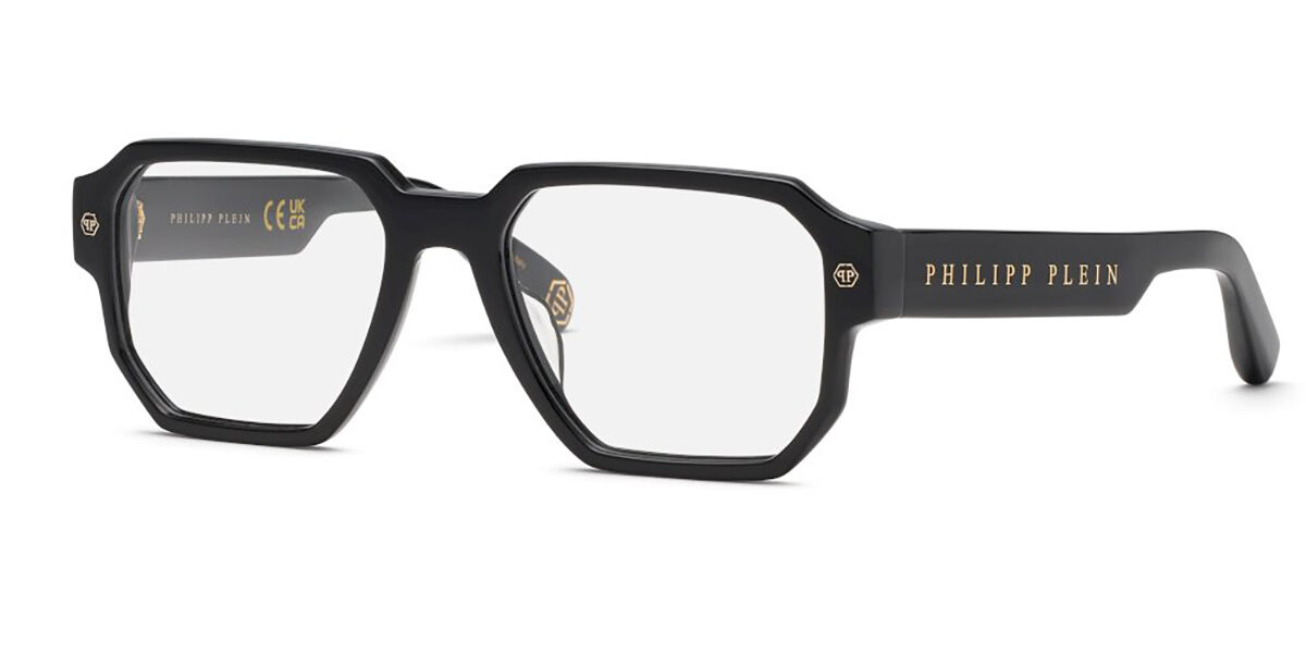 Photos - Glasses & Contact Lenses Philipp Plein VPP199V Women's Glasses, Black, Size 56 