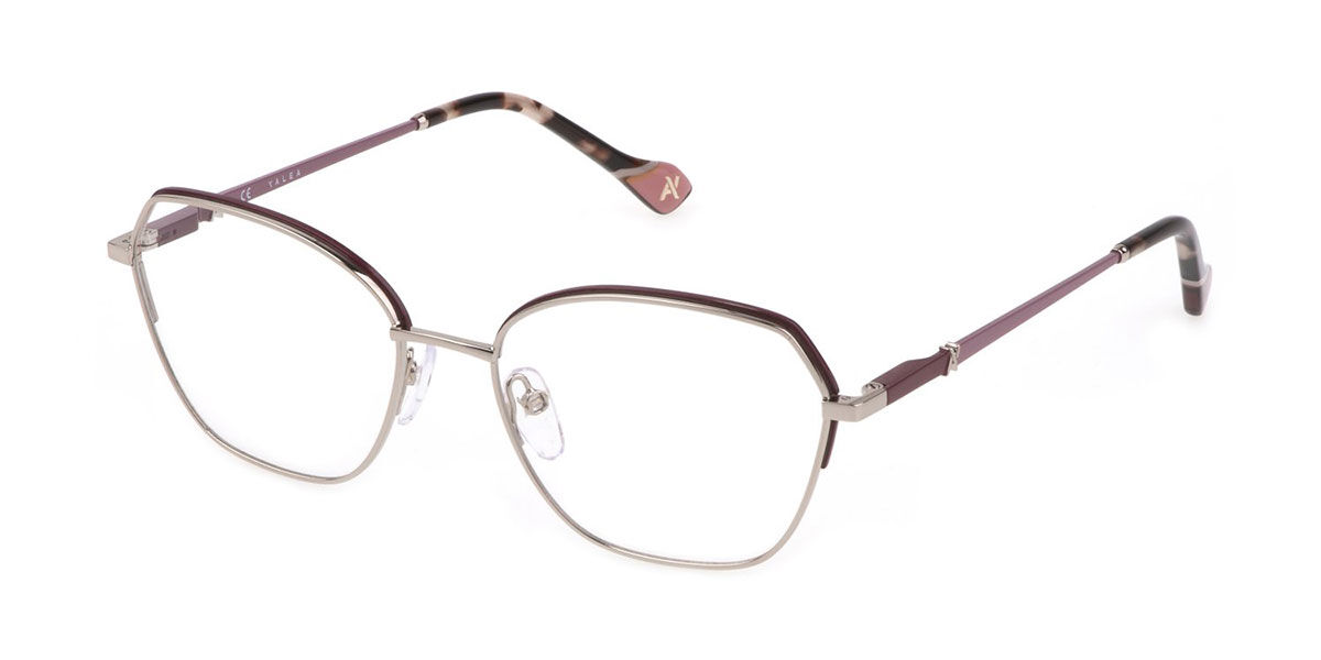 Yalea VYA073 LILIANA 0K99 Women’s Eyeglasses Silver Size 54 (Frame Only) - Blue Light Block Available