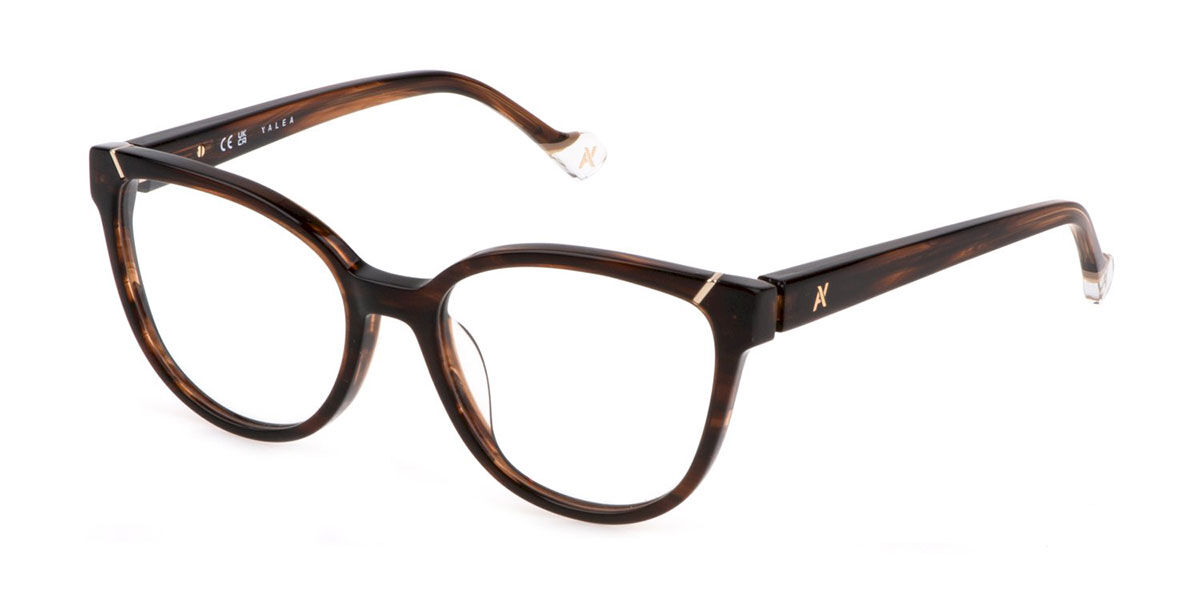 Yalea VYA097 0GEQ Eyeglasses in Dark Tortoise | SmartBuyGlasses USA