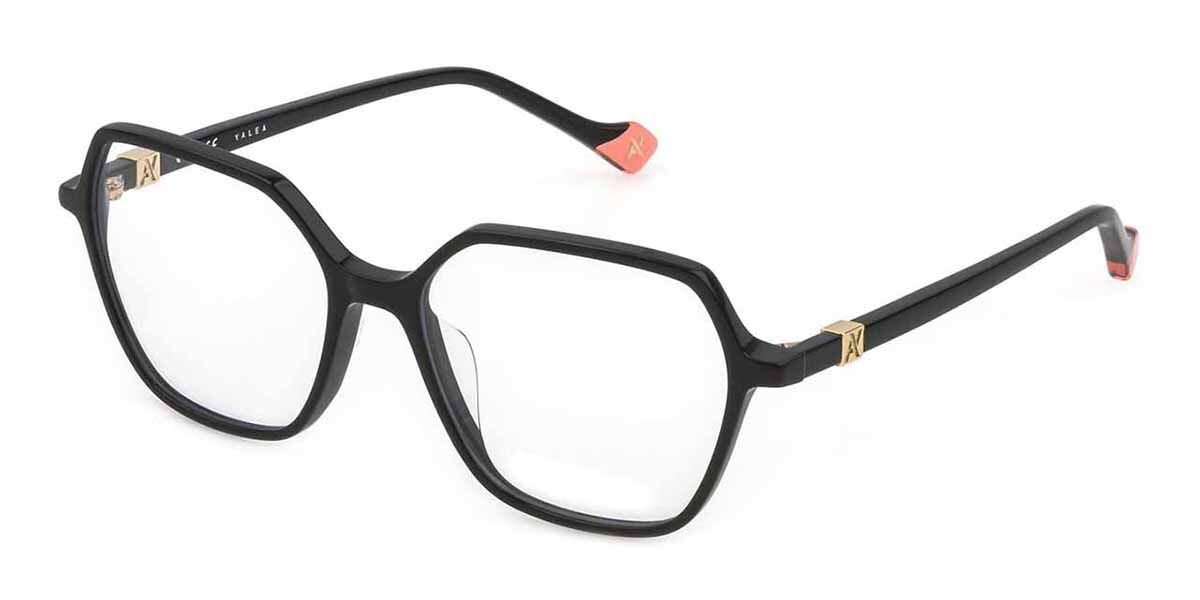 Yalea VYA021 0700 Womens Glasses Black Size - Free Lenses - HSA/FSA Insurance - Blue Light Block Available
