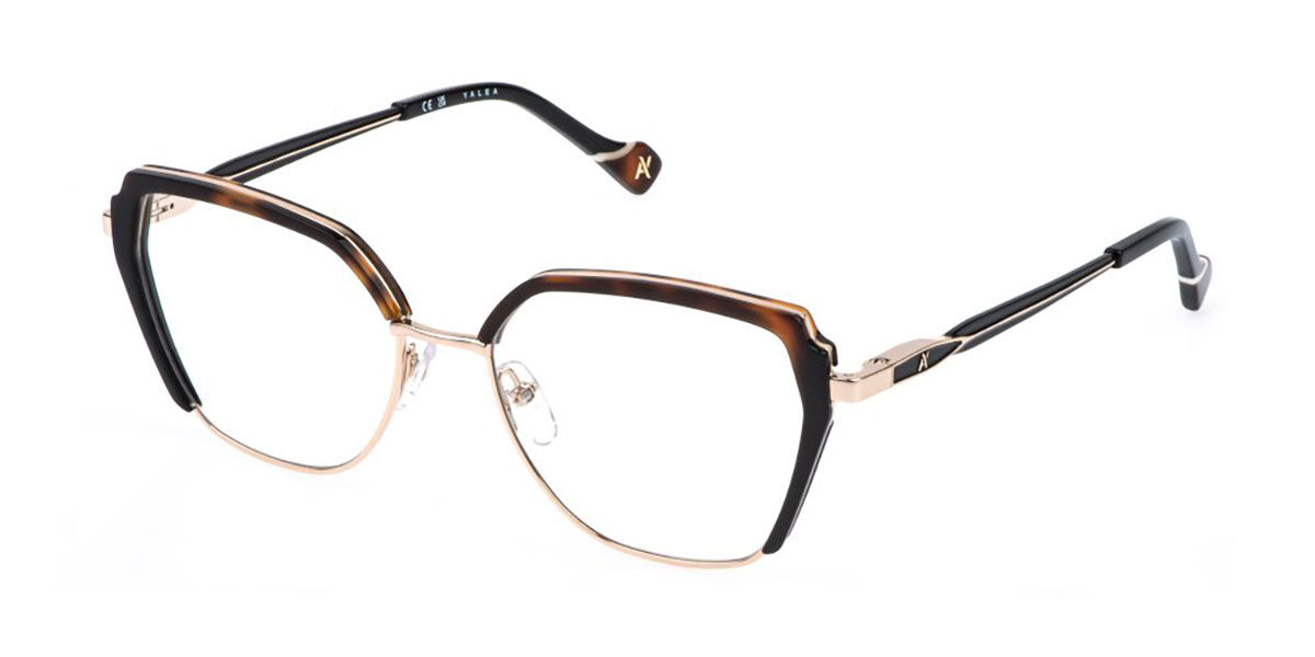 Yalea VYA212 Xiang 0300 Women’S Glasses Gold Size 54 - Free Lenses - Blue Light Block Available-image