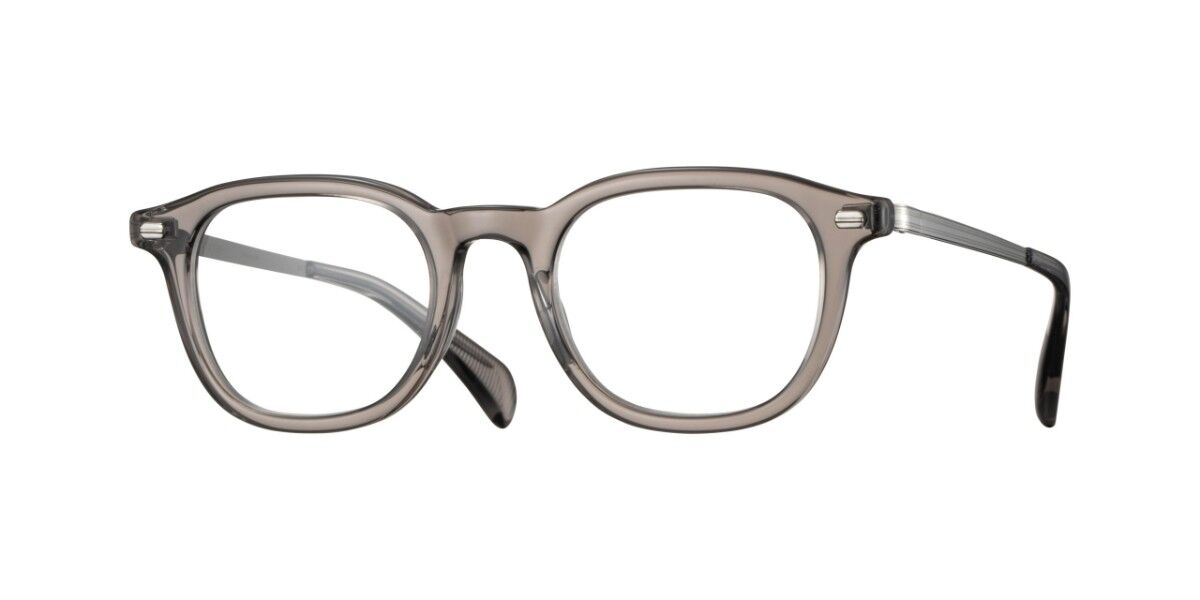 Image of Eyevan Clubman-E SLGRY Óculos de Grau Masculino Transparentes BRLPT