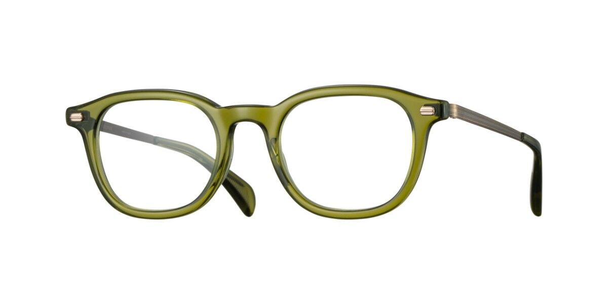 Image of Eyevan Clubman-E VDG Óculos de Grau Verdes Masculino PRT