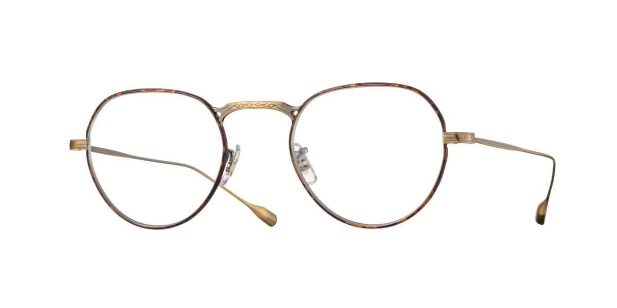 Eyevan Freed Ag-c Men's Glasses Brown Size 47 - Free Lenses - Blue Light Block Available