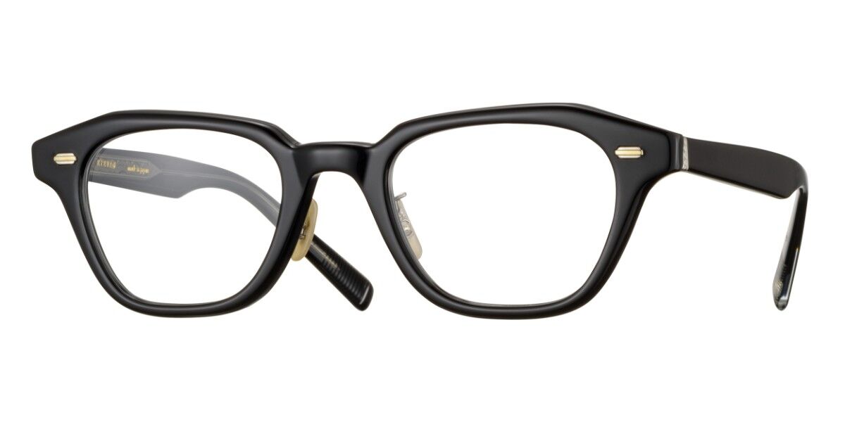 Eyevan Laszlo Pbk Men's Glasses Black Size 48 - Free Lenses - Blue Light Block Available