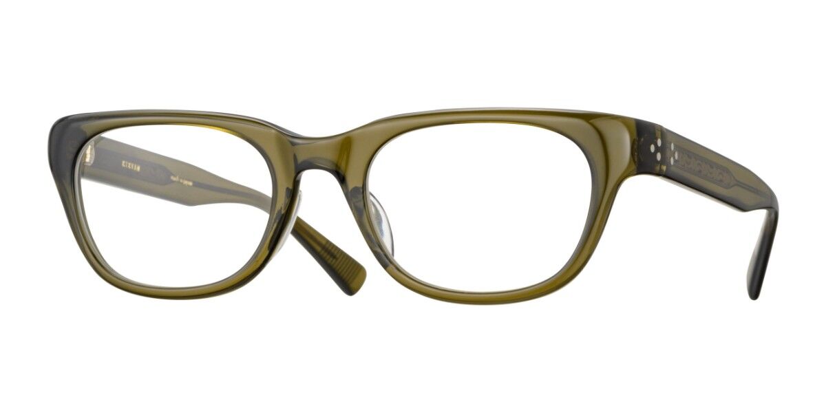 Image of Eyevan Malecon-E OD 51 Lunettes De Vue Homme Vertes FR