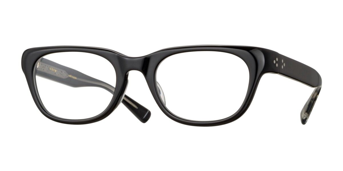 Image of Eyevan Malecon-E PBK Óculos de Grau Pretos Masculino PRT