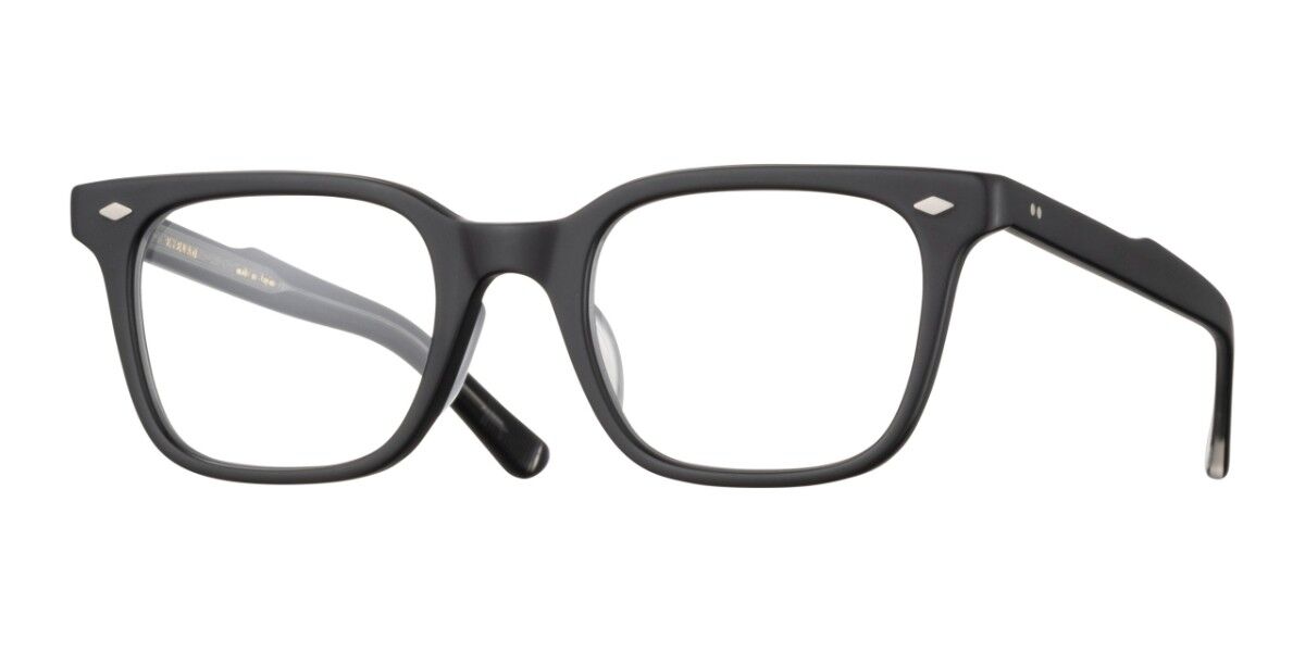 Eyevan Markham-e Mpbk Men's Glasses Black Size 49 - Free Lenses - Blue Light Block Available