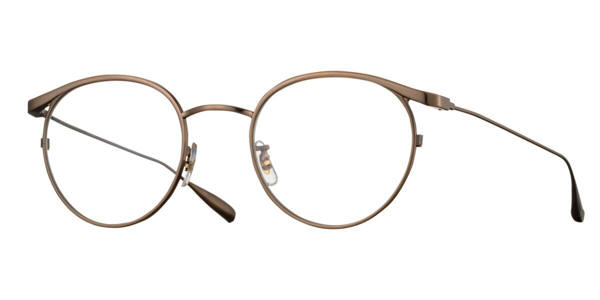 Image of Eyevan Mathsson SDBR Óculos de Grau Marrons Masculino PRT