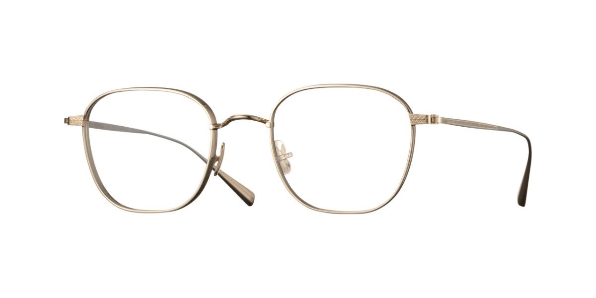 Eyevan Minotaur G Men's Glasses Gold Size 49 - Free Lenses - Blue Light Block Available