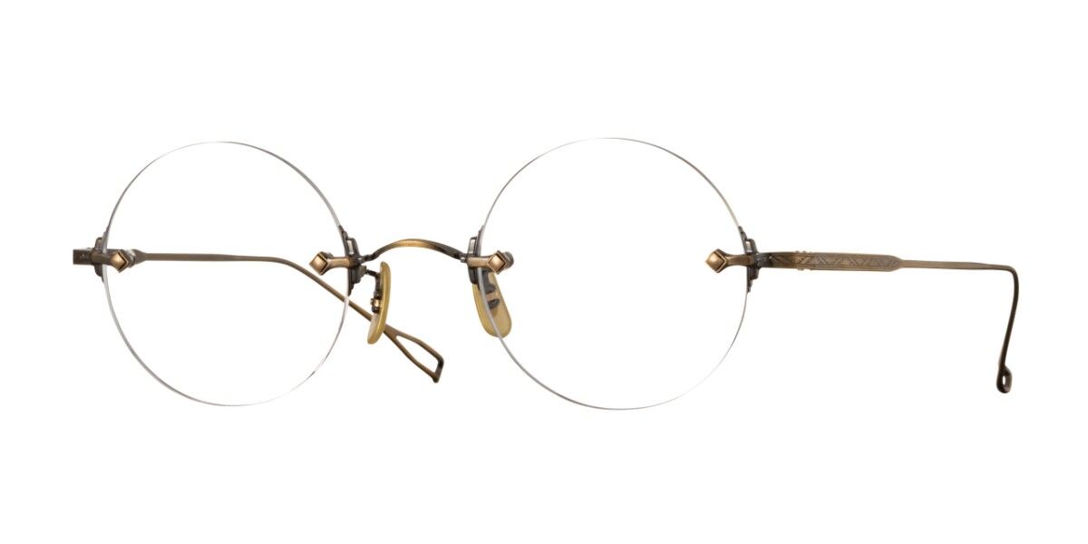 Image of Eyevan Orbit AG 44 Lunettes De Vue Homme Dorées FR