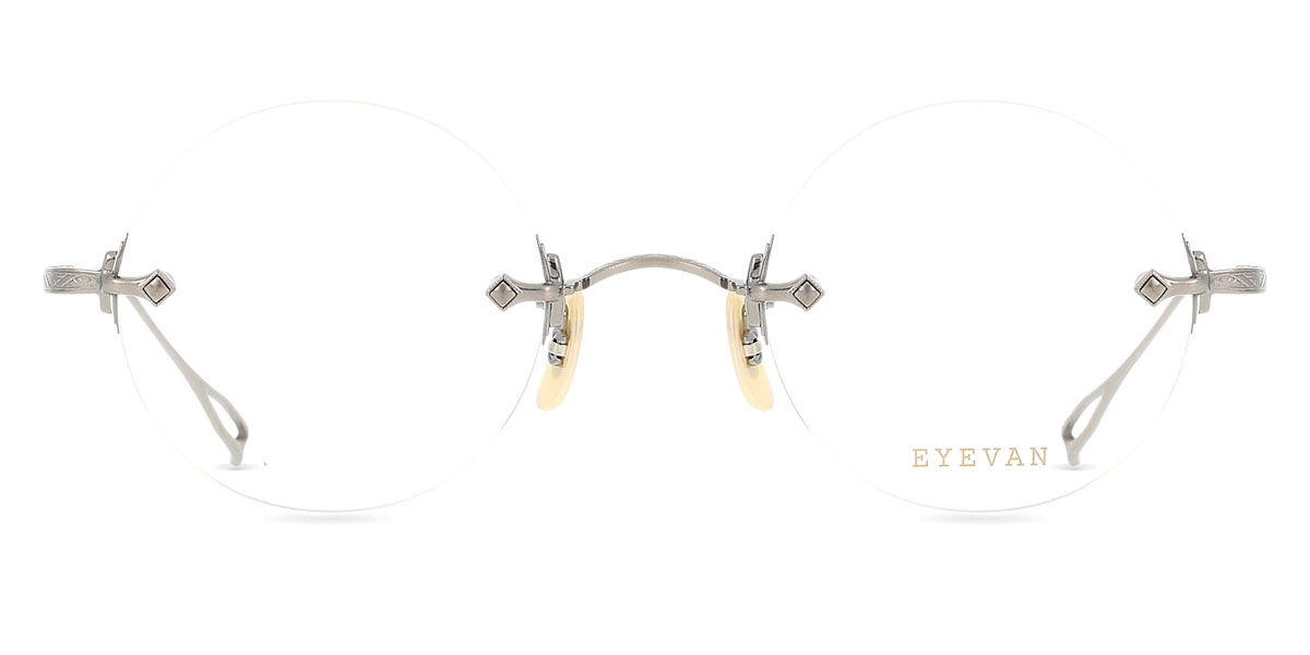 Eyevan Orbit P Men's Glasses Grey Size 44 - Free Lenses - Blue Light Block Available