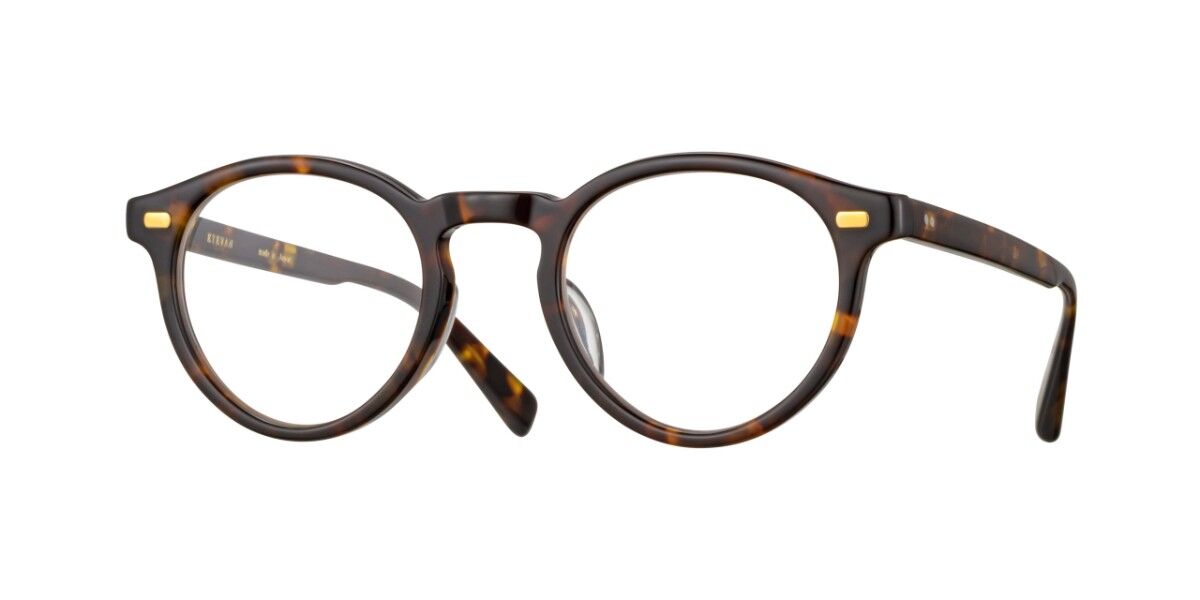 Eyevan Puerto-e Tort Men's Glasses Tortoiseshell Size 45 - Free Lenses - Blue Light Block Available In Brown